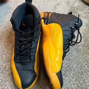 Jordan Sneakers Black Yellow